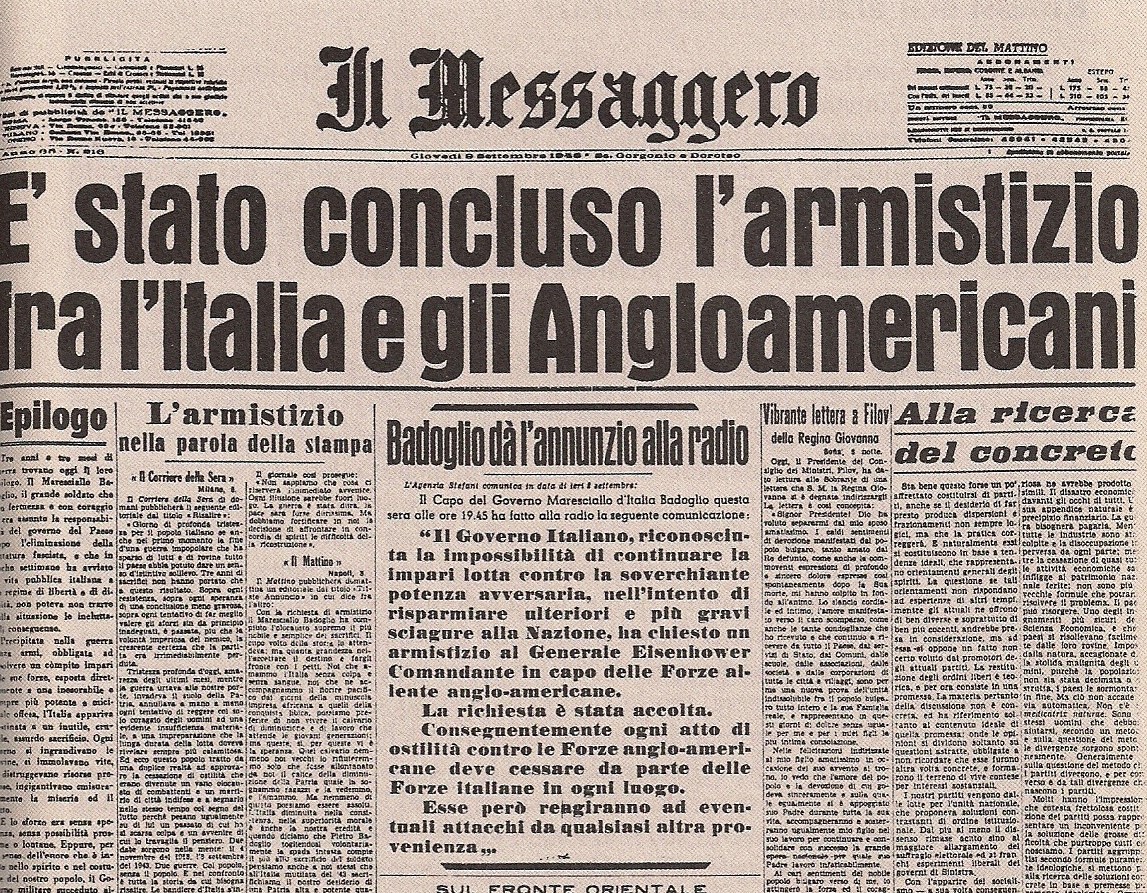 IL Messaggero 9 settembre 1943.1
