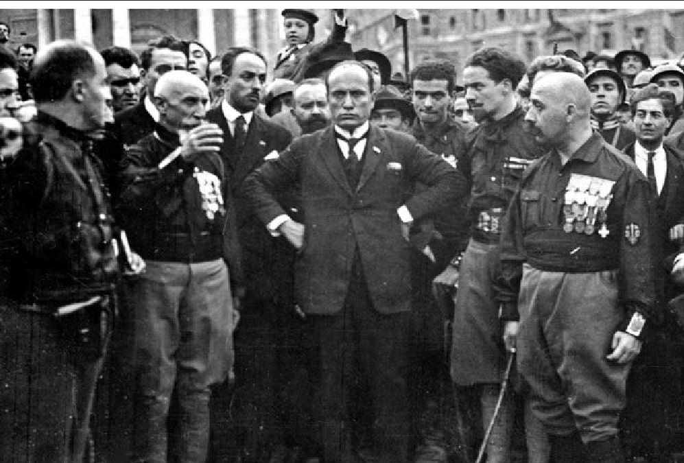 benito Mussolini nei giorni successivi alla marcia su Roma